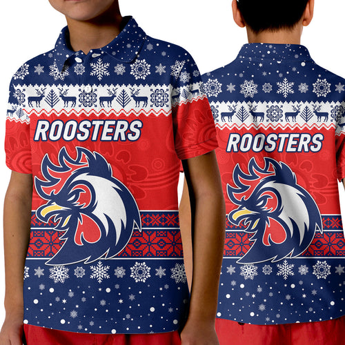 sydney-roosters-polo-shirt-kid-christmas-simple-style-blue