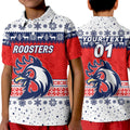 custom-personalised-sydney-roosters-polo-shirt-kid-christmas-simple-style-white