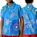 custom-personalised-aboriginal-art-turtle-polo-shirt-kid-indigenous-simple-vibes