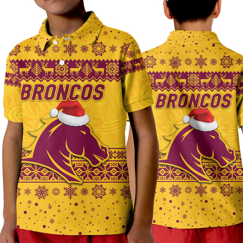 brisbane-broncos-polo-shirt-kid-christmas-simple-style-gold