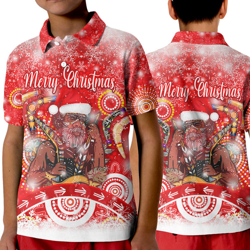 australia-boomerang-indigenous-vibes-christmas-polo-shirt-kid-original-style-red
