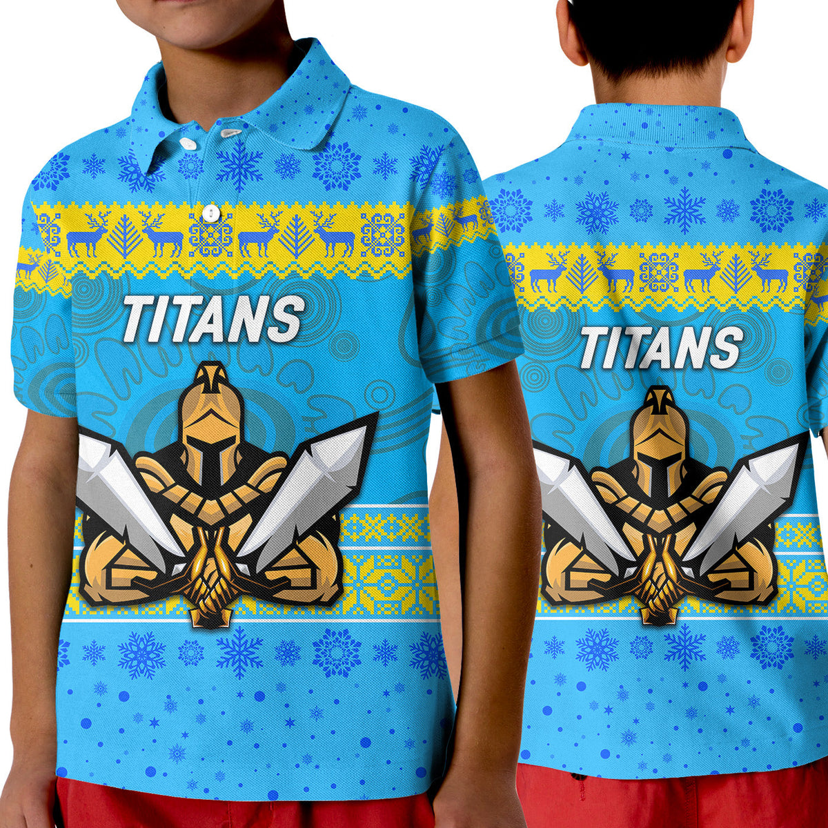 gold-coast-titans-polo-shirt-kid-christmas-simple-style