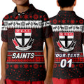 custom-personalised-st-kilda-saints-polo-shirt-kid-christmas-simple-style
