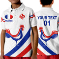 custom-personalised-france-rugby-polo-shirt-kid-rose-simple-style-white