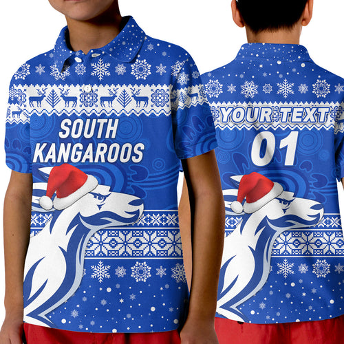 custom-personalised-south-alice-football-club-polo-shirt-kid-christmas-kangaroos-simple-style