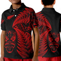 new-zealand-haka-rugby-maori-polo-shirt-kid-silver-fern-vibes-red