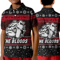 west-football-club-alice-springs-polo-shirt-kid-christmas-the-bloods-simple-style-black