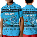 cronulla-sutherland-sharks-polo-shirt-kid-christmas-simple-style-blue