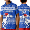 custom-personalised-north-melbourne-kangaroos-polo-shirt-kid-christmas-simple-style