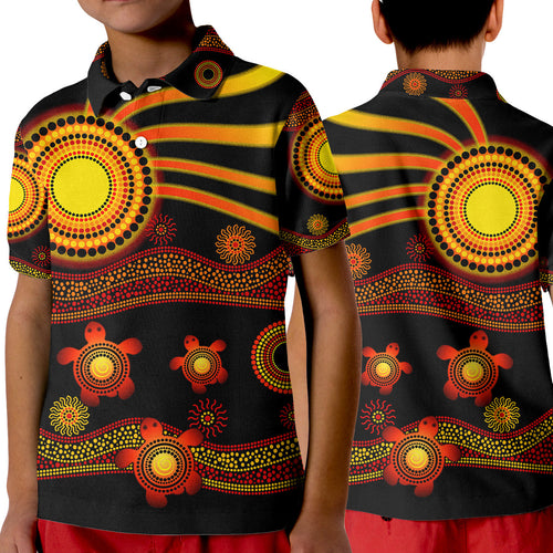 aboriginal-indigenous-flag-vibes-polo-shirt-kid-turtle