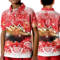 custom-personalised-australia-sydney-opera-house-christmas-polo-shirt-kid-original-style-red