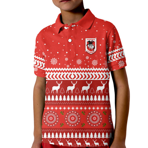dragons-polo-shirt-kid-christmas-st-george-illawarra