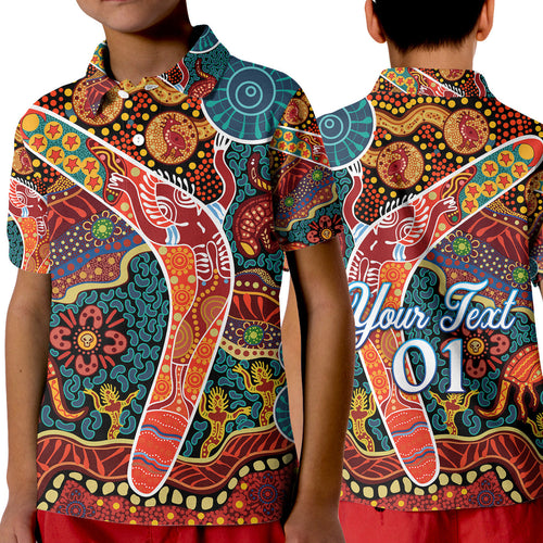custom-personalised-aboriginal-boomerang-polo-shirt-kid-indigenous