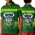 canberra-raiders-polo-shirt-kid-christmas-simple-style-dark-green