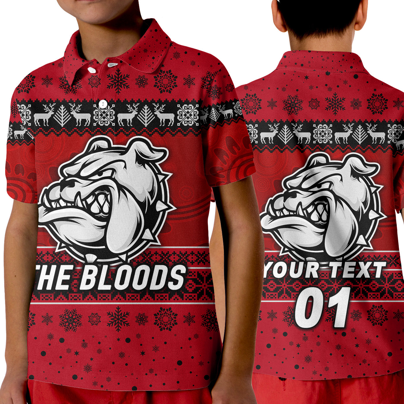 custom-personalised-west-football-club-alice-springs-polo-shirt-kid-christmas-the-bloods-simple-style-red