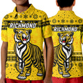 richmond-tigers-polo-shirt-kid-christmas-simple-style-yellow