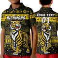 custom-personalised-richmond-tigers-polo-shirt-kid-christmas-simple-style