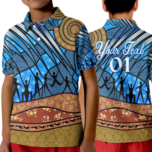 custom-personalised-aboriginal-naidoc-indigenous-people-polo-shirt-kid