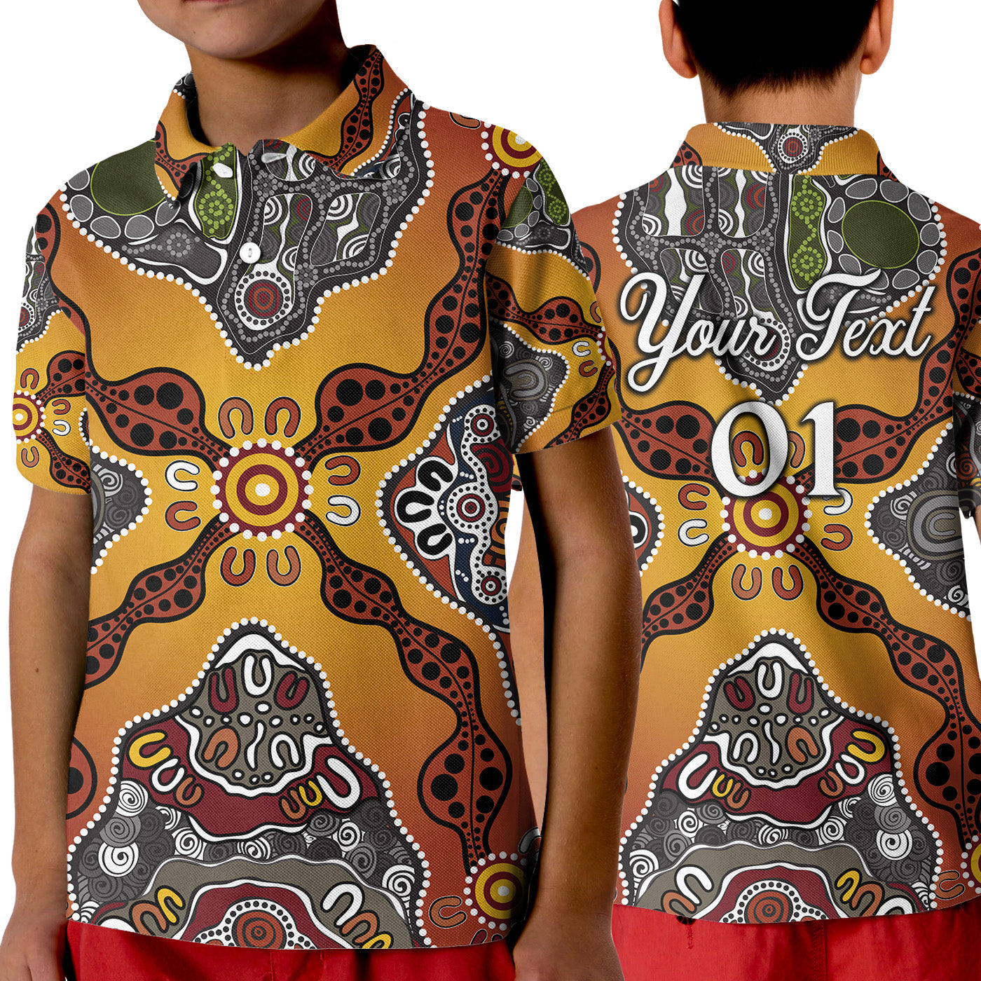 custom-personalised-aboriginal-art-special-vibes-polo-shirt-kid-indigenous