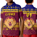 custom-personalised-brisbane-lions-polo-shirt-kid-christmas-simple-style