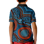 echidna-aboriginal-polo-shirt-kid-style-no-3