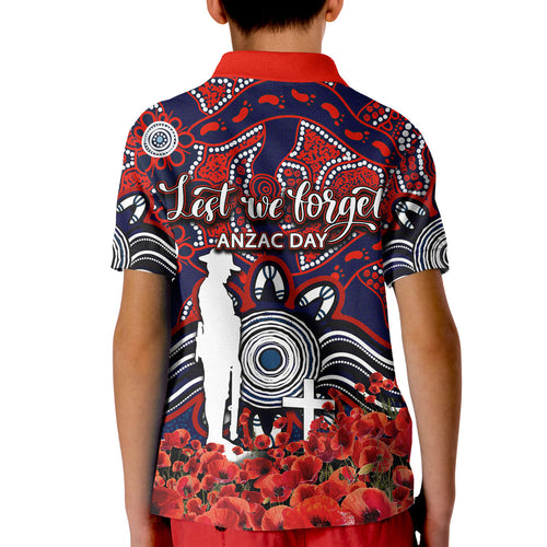 roosters-polo-shirt-kid-anzac-day-poppy-flowers-with-aboriginal