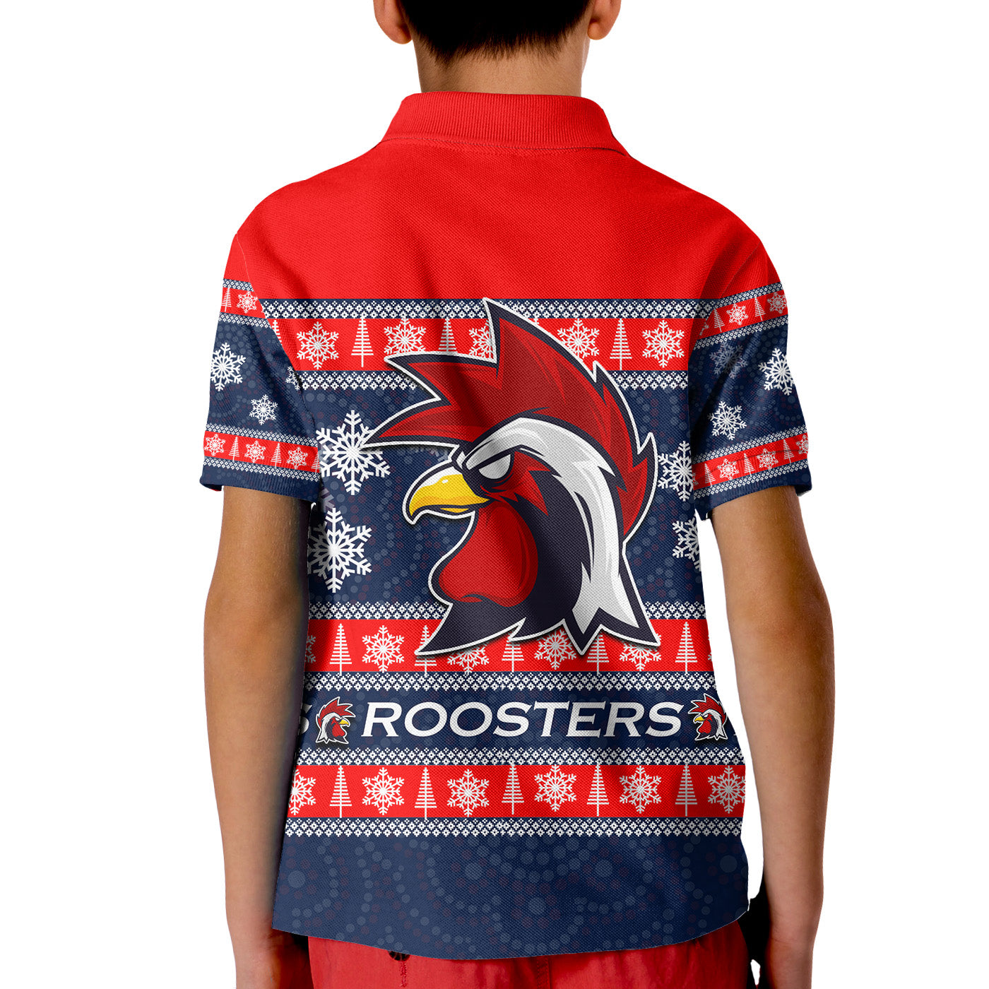 roosters-polo-shirt-kid-christmas-2021-no-1