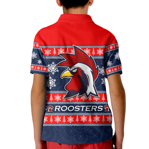 roosters-polo-shirt-kid-christmas-2021-no-1
