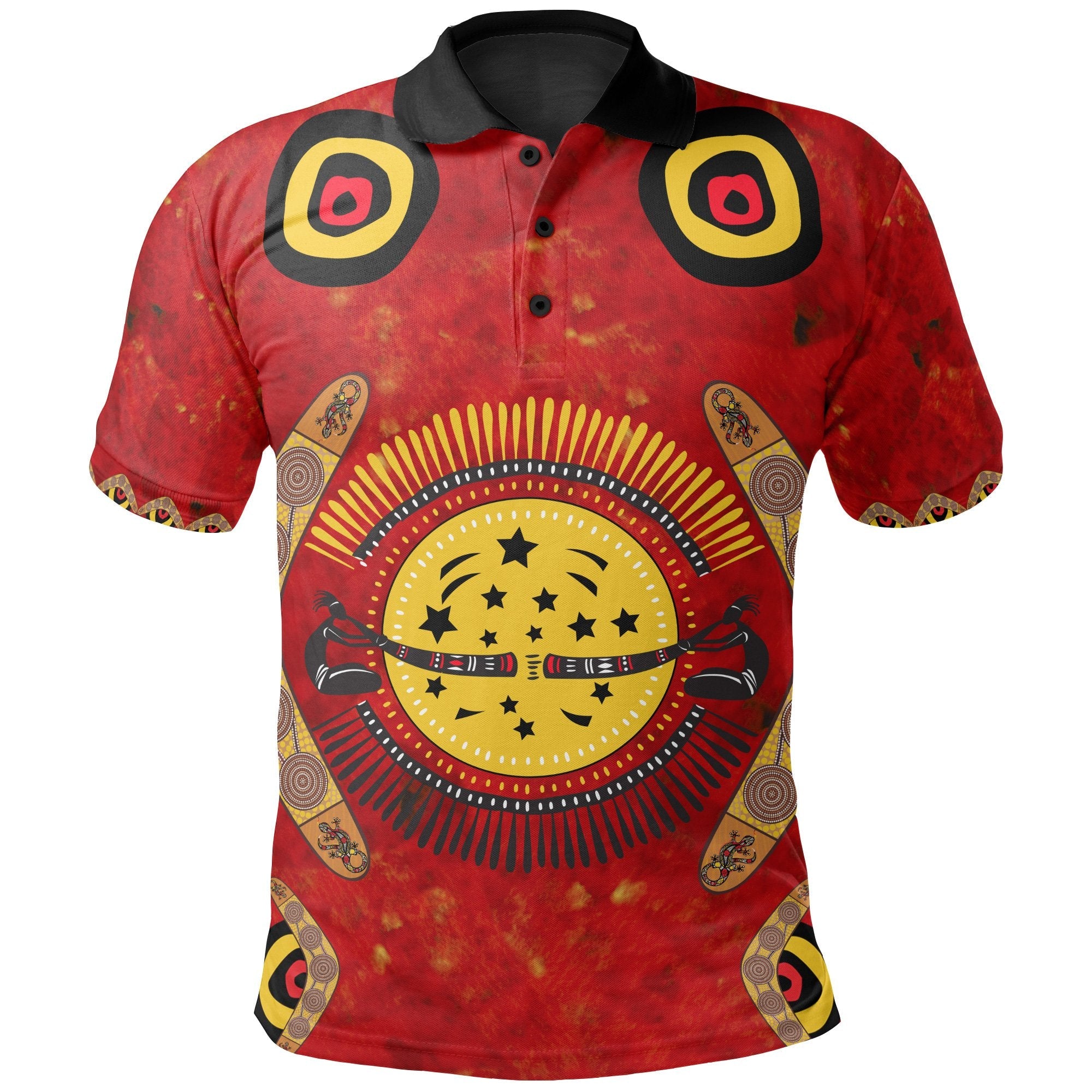 aboriginak-polo-shirt-lizard-and-boomerang-patterns