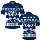 custom-personalised-cats-football-christmas-polo-shirt-geelong-aboriginal-painting