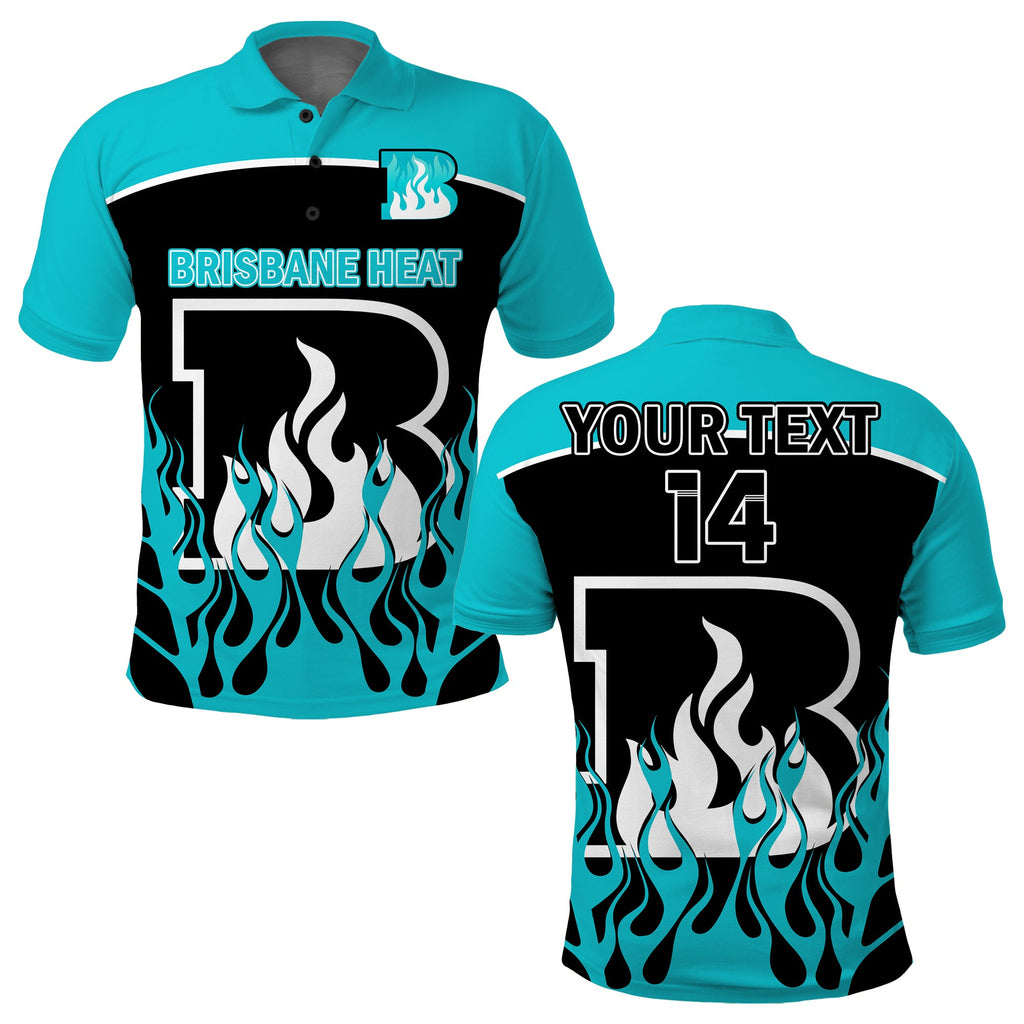 custom-text-and-number-brisbane-heat-cricket-2023-polo-shirt-simple-style