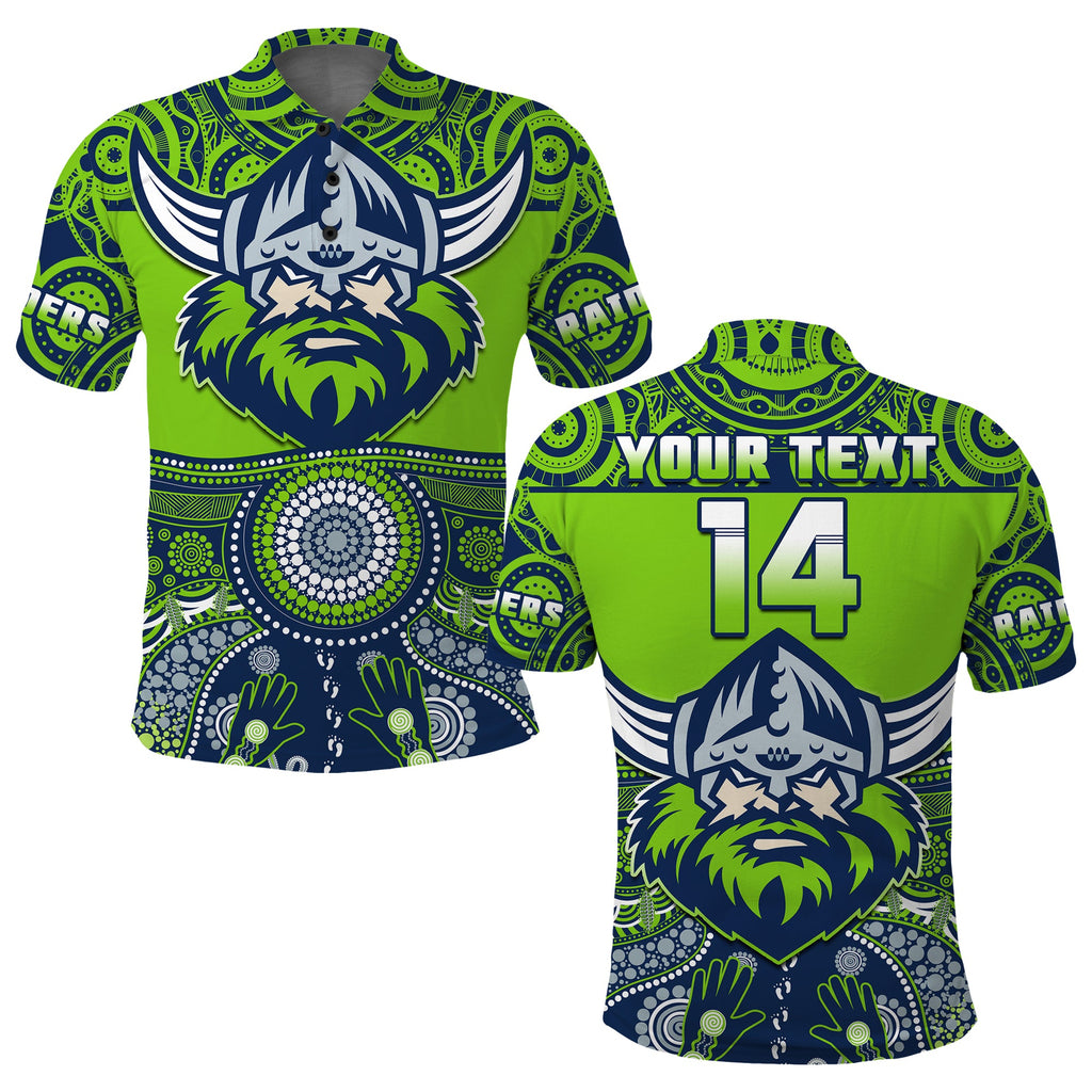 custom-text-and-number-raiders-rugby-polo-shirt-aboriginal-pattern