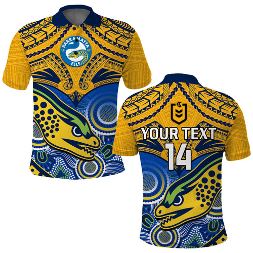 custom-text-and-number-parramatta-rugby-2023-polo-shirt-go-eels-polynesian-mix-indigenous-art
