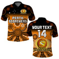 custom-text-and-number-perth-scorchers-polo-shirt-gradient-aboriginal-dot-painting