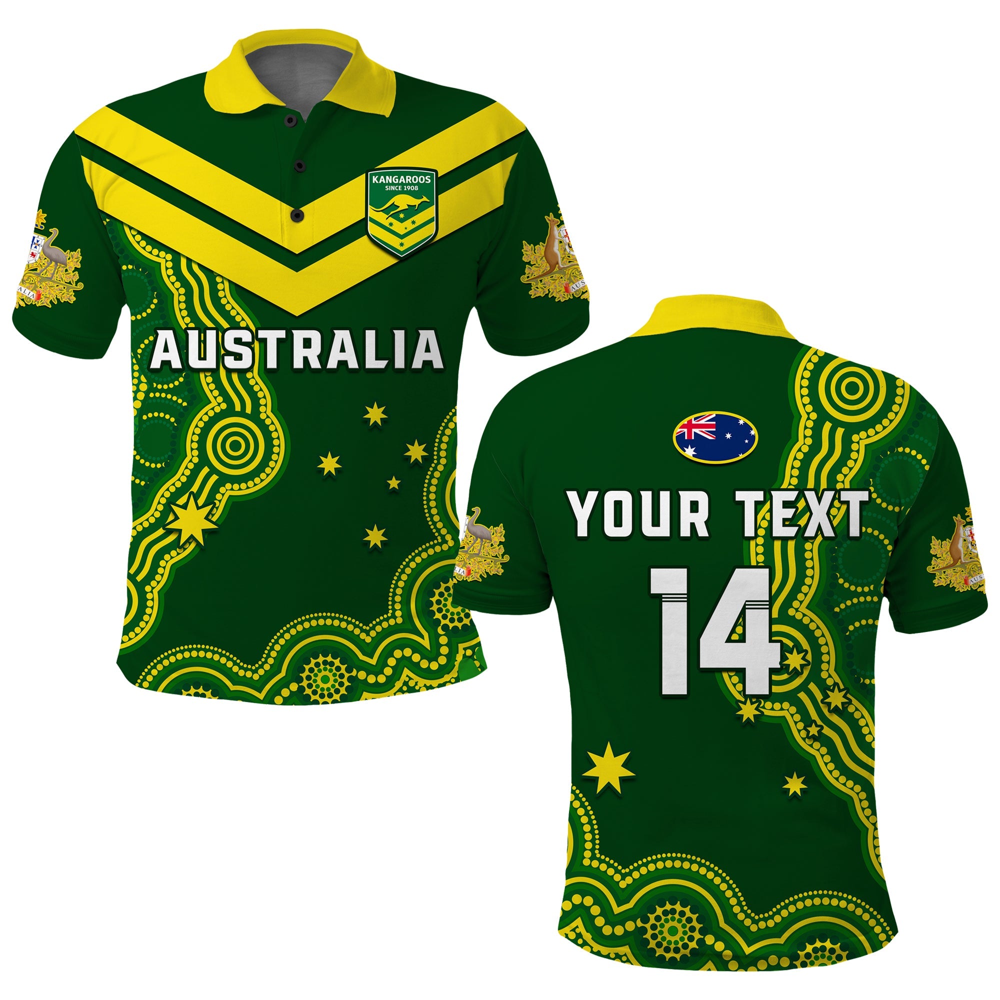 custom-text-and-number-australia-rugby-polo-shirt-the-kangaroos-champions-pacific-indigenous