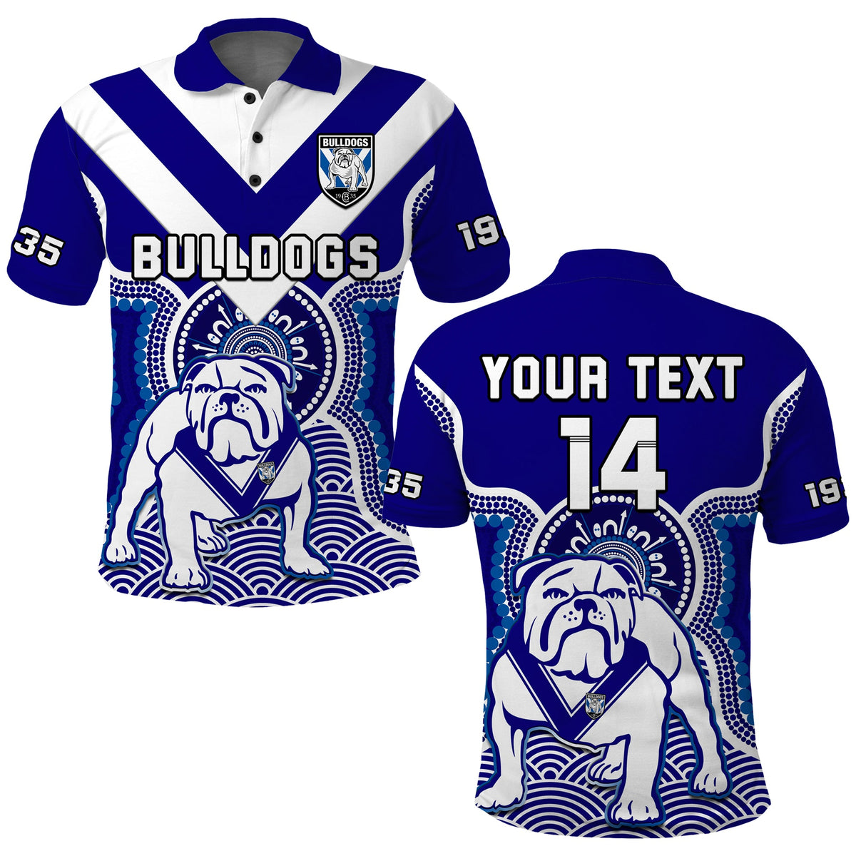 custom-text-and-number-bulldogs-rugby-polo-shirt-canterbury-bankstown-1935-indigenous-artsy
