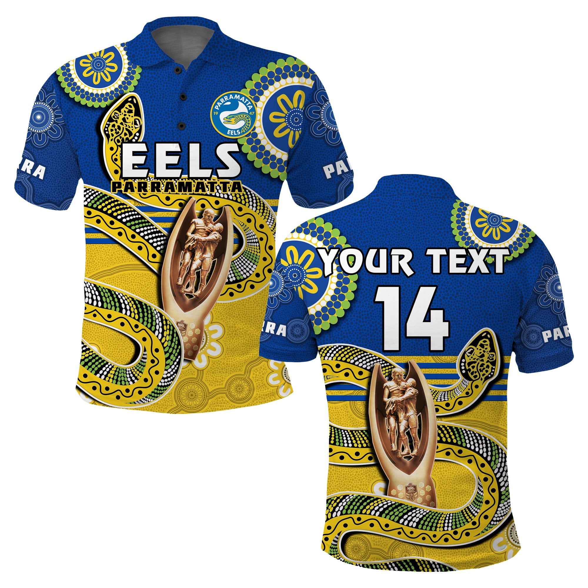 custom-text-and-number-eels-rugby-polo-shirt-parra-2022-indigenous-proud-premiers