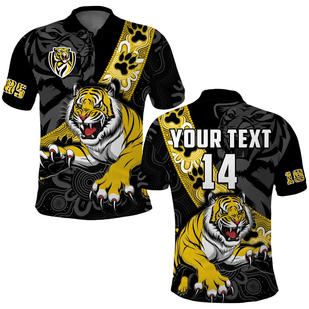 custom-text-and-number-richmond-football-polo-shirt-tigers-1885-indigenous-basic-style