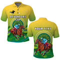 custom-personalised-australia-devonport-cup-2023-polo-shirt-horse-racing-indigenous-art