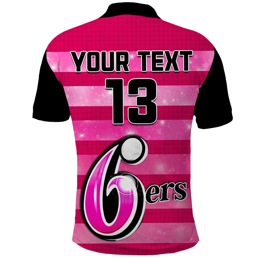 custom-text-and-number-sydney-sixers-cricket-polo-shirt-galaxy-star-simple-ver02