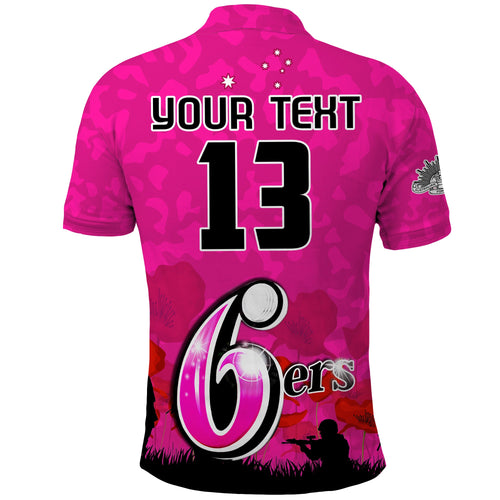custom-text-and-number-sydney-sixers-cricket-polo-shirt-anzac-day-camouflage-poppy-lest-we-forget
