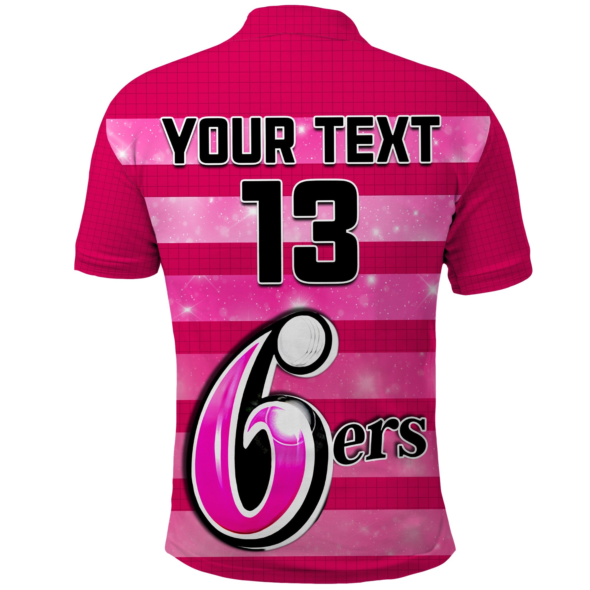 custom-text-and-number-sydney-sixers-cricket-polo-shirt-galaxy-star-simple-ver01