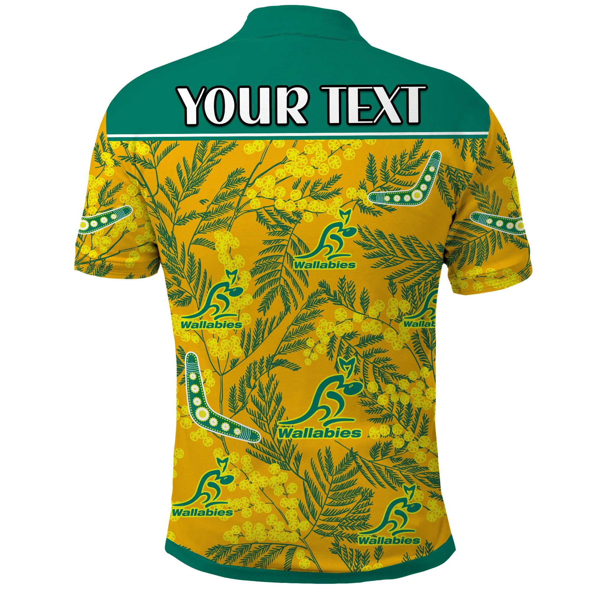 custom-personalised-wallabies-rugby-polo-shirt-golden-wattle-aboriginal-boomerang-style-hawaii