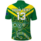 custom-text-and-number-australia-rugby-polo-shirt-kangaroos-boomerang-aboriginal