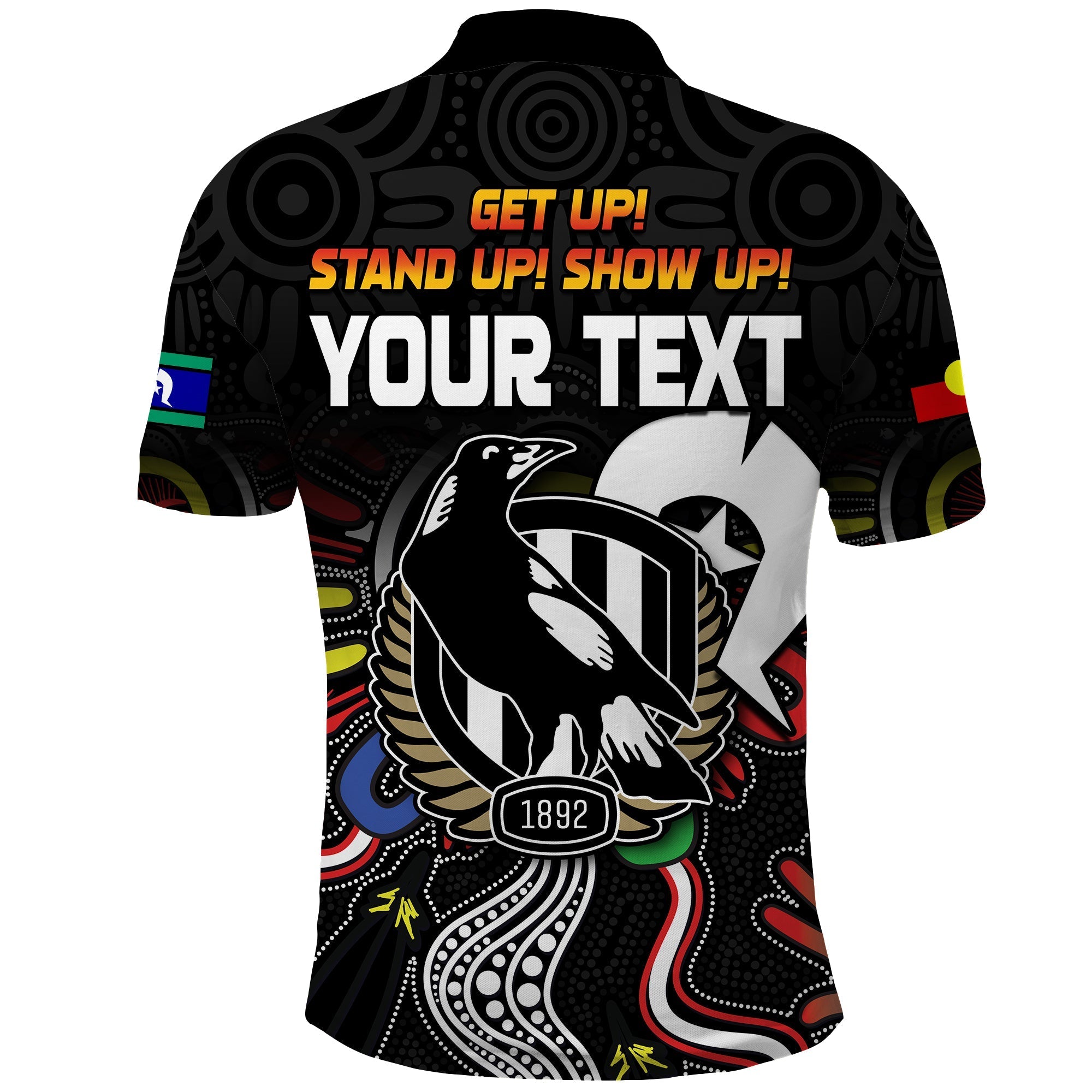 custom-personalised-magpies-naidoc-week-polo-shirt-collingwood-football-aboriginal