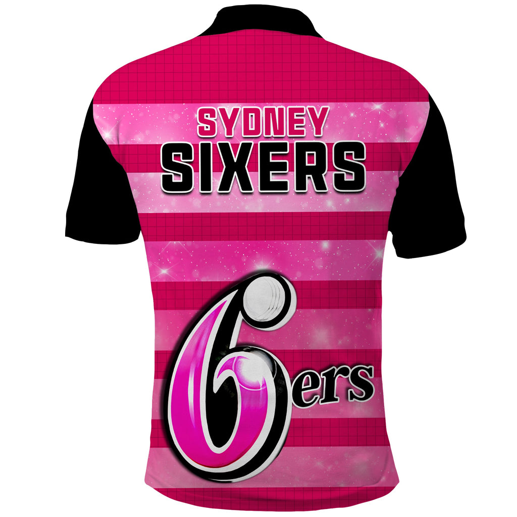 sydney-sixers-cricket-polo-shirt-galaxy-star-simple-ver02
