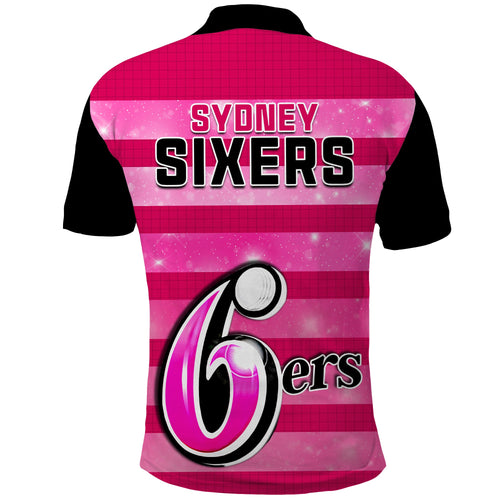 sydney-sixers-cricket-polo-shirt-galaxy-star-simple-ver02