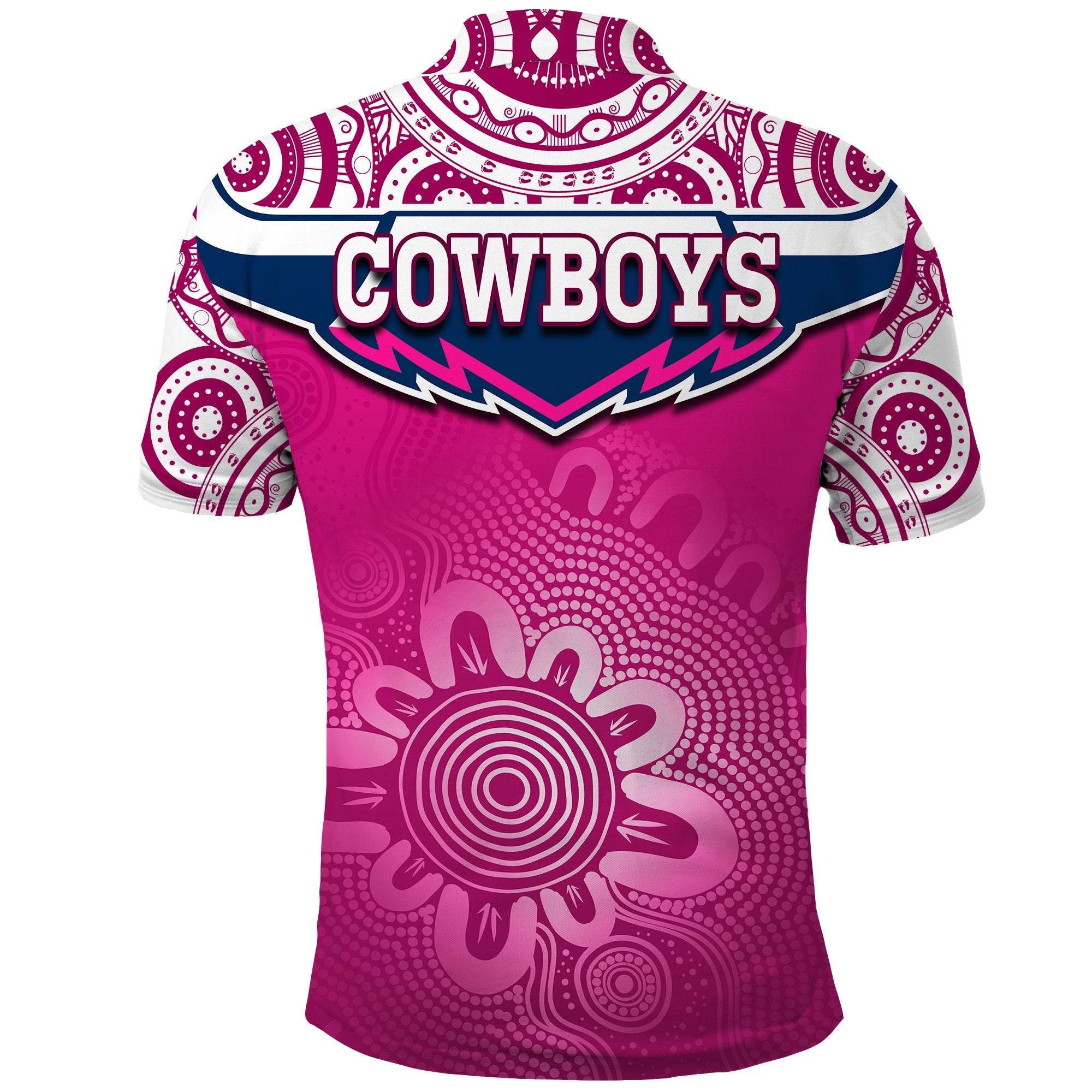 cowboys-rugby-polo-shirt-aboriginal-pattern-pink-version