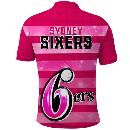 sydney-sixers-cricket-polo-shirt-galaxy-star-simple-ver01