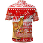 australia-polo-shirt-kangaroo-aboriginal-painting-merry-christmas